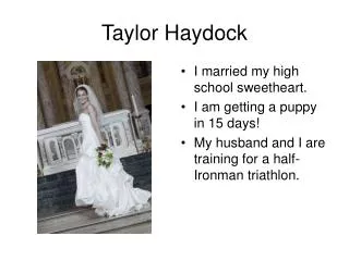 Taylor Haydock
