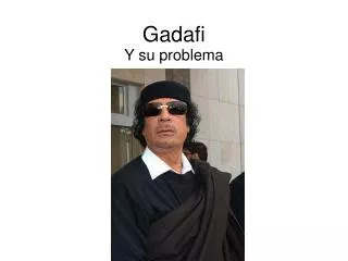 Gadafi