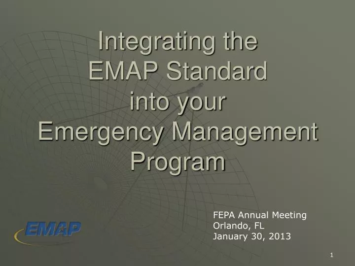 integrating the emap standard into your emergency management program