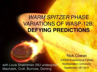 WARM SPITZER PHASE VARIATIONS OF WASP-12B: DEFYING PREDICTIONS