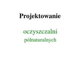 projektowanie