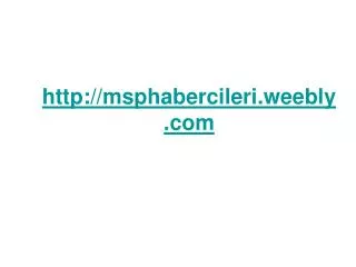 http msphabercileri weebly com