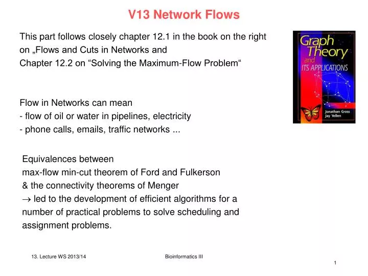 v13 network flows