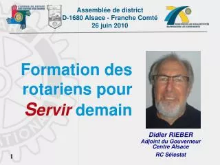 didier rieber formation