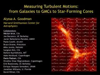 Measuring Turbulent Motions: from Galaxies to GMCs to Star-Forming Cores