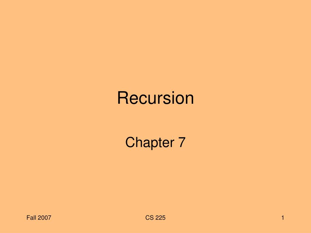 PPT - Recursion PowerPoint Presentation, free download - ID:4319015