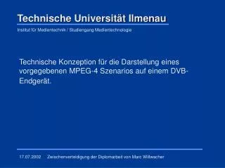 technische universit t ilmenau