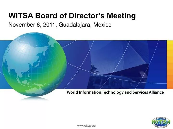 witsa board of director s meeting
