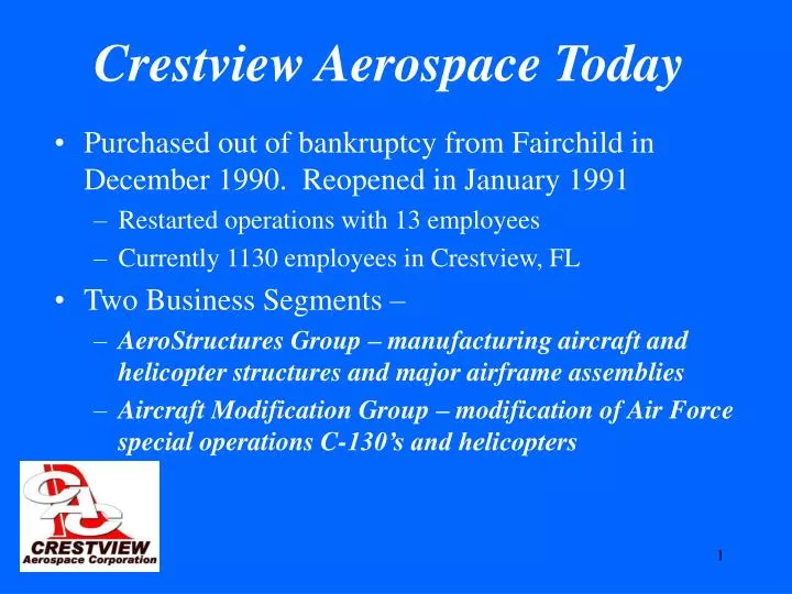 crestview aerospace today