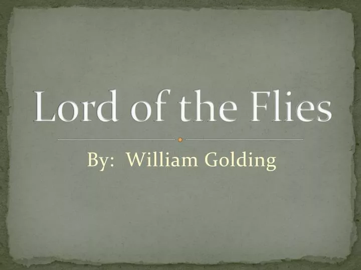 lord of the flies