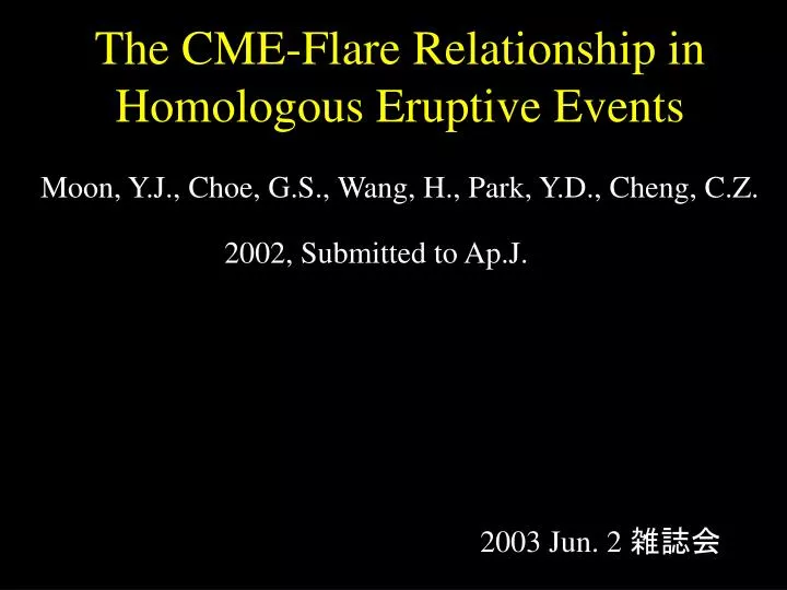 the cme flare relationship in homologous eruptive events
