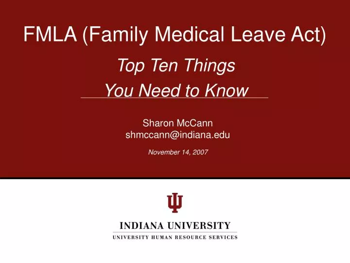 fmla family medical leave act