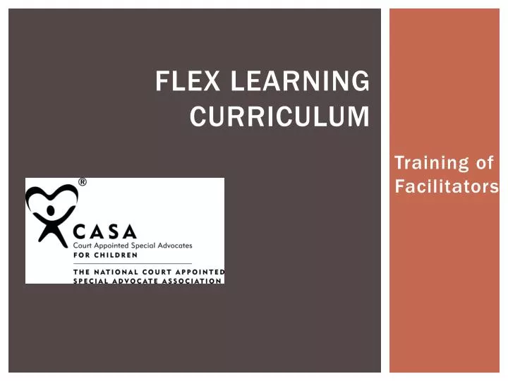 flex learning curriculum