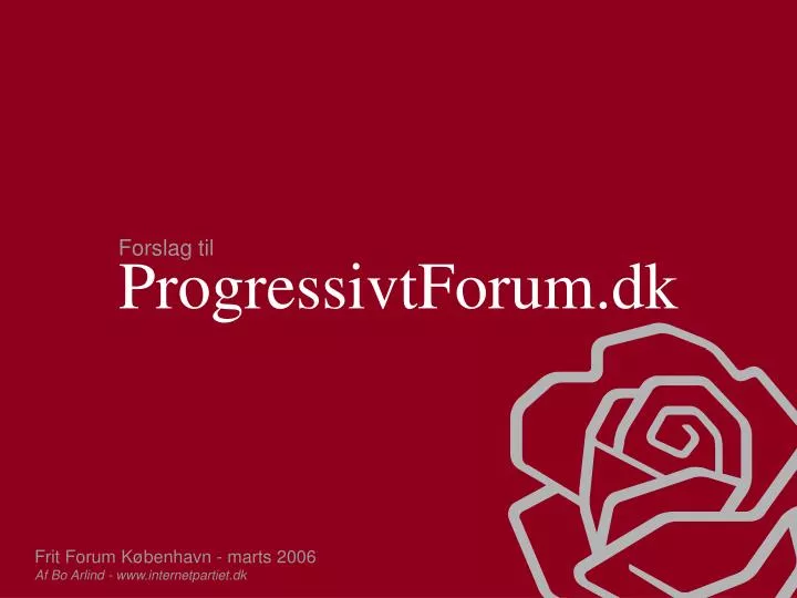 progressivtforum dk