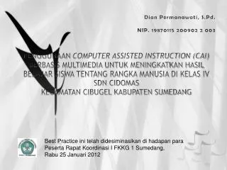 dian permanawati s pd nip 19870115 200902 2 003