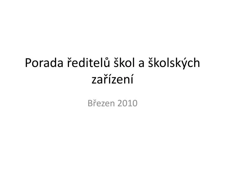 porada editel kol a kolsk ch za zen