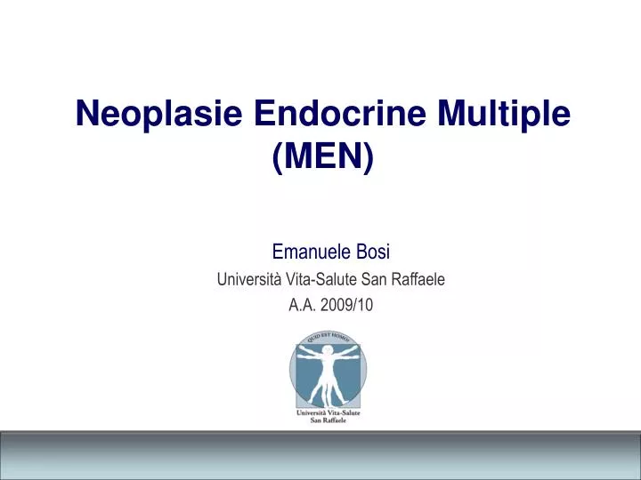 neoplasie endocrine multiple men