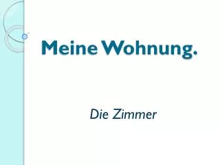 meine wohnung
