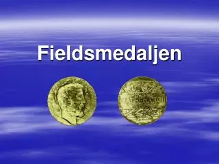 fieldsmedaljen
