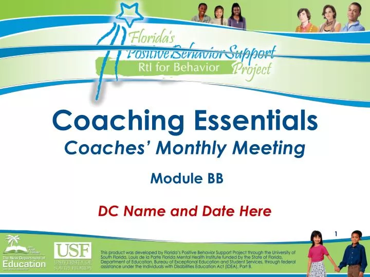 coaching essentials coaches monthly meeting module bb