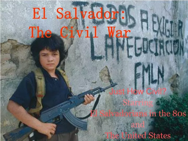el salvador the civil war