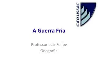 a guerra fria