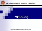 V HDL (2) - slide 1