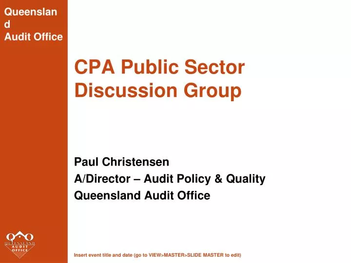 cpa public sector discussion group