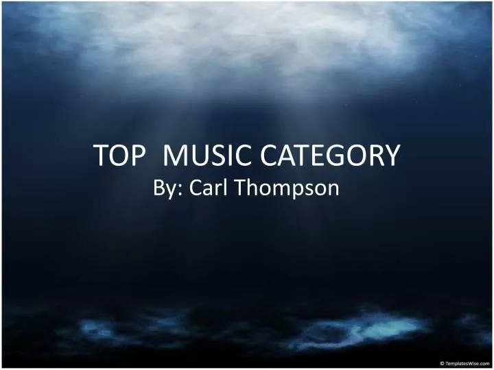 top music category