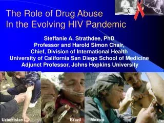 Steffanie A. Strathdee, PhD Professor and Harold Simon Chair,