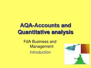AQA-Accounts and Quantitative analysis