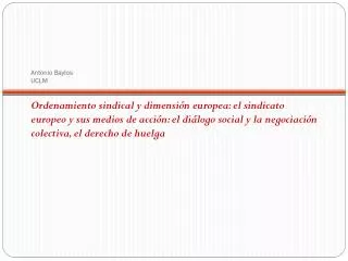 antonio baylos uclm