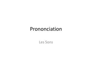 prononciation