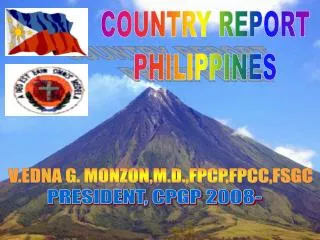 COUNTRY REPORT PHILIPPINES