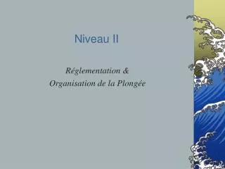 niveau ii