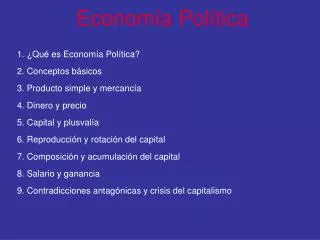 econom a pol tica