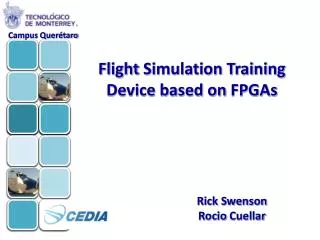 Flight Simulation Training Device based on FPGAs