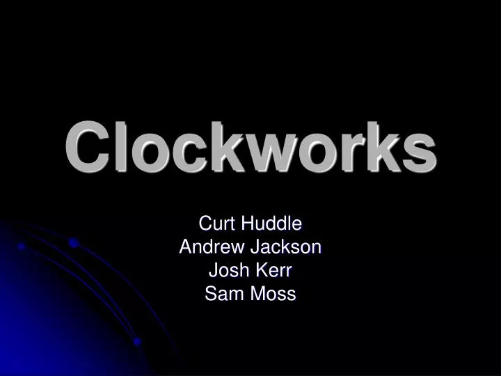 clockworks