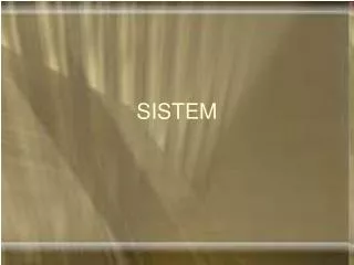 sistem