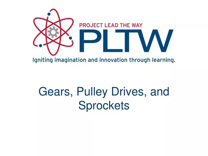 gears pulley drives and sprockets