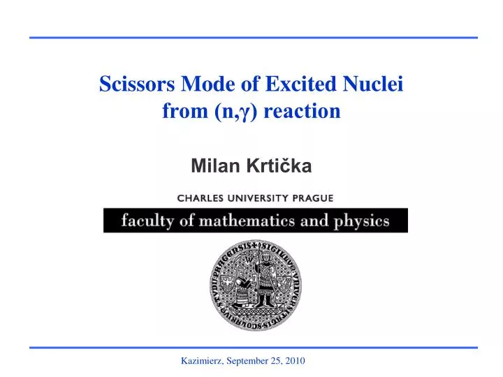 scissors mode of excited nuclei from n reaction