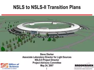 NSLS to NSLS-II Transition Plans