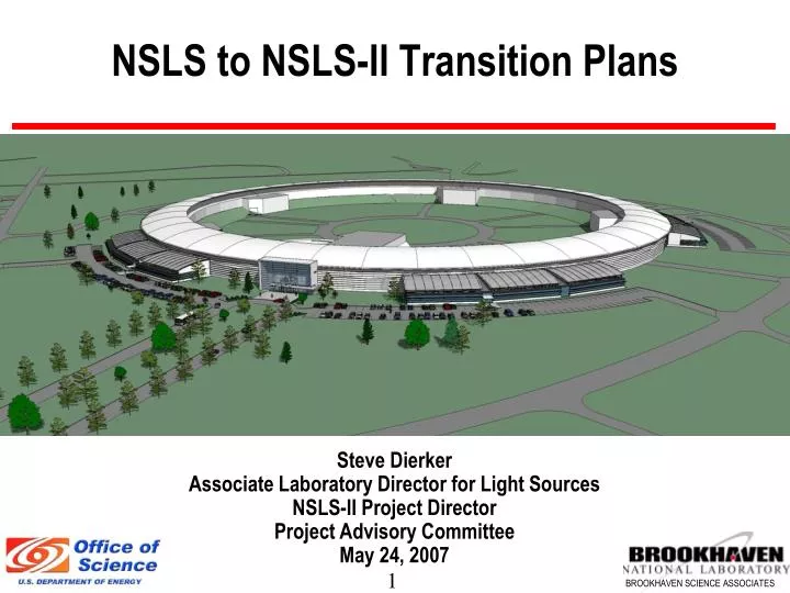 nsls to nsls ii transition plans