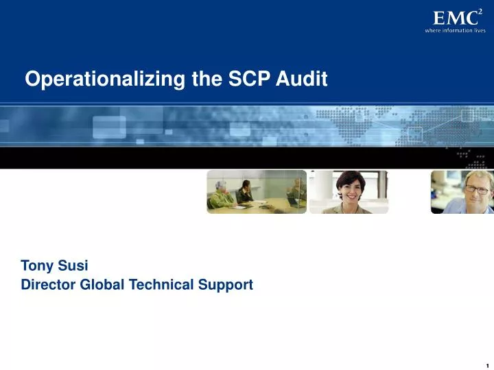 operationalizing the scp audit