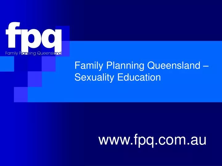family planning queensland sexuality education