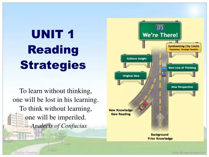 unit 1 reading strategies