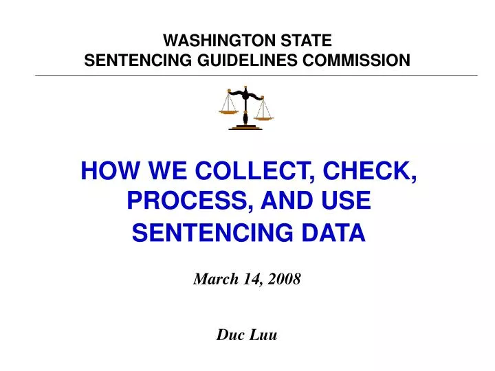 washington state sentencing guidelines commission