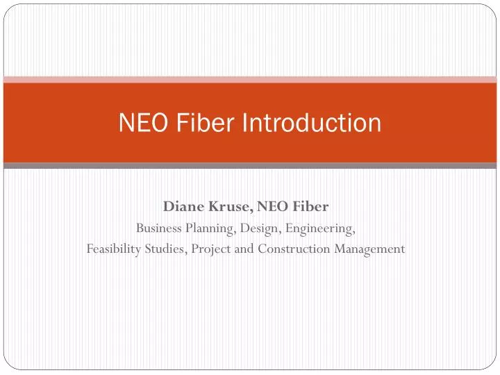 neo fiber introduction