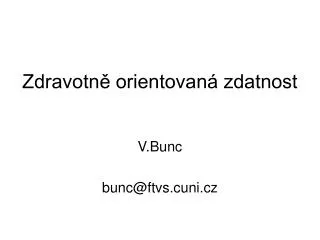 zdravotn orientovan zdatnost