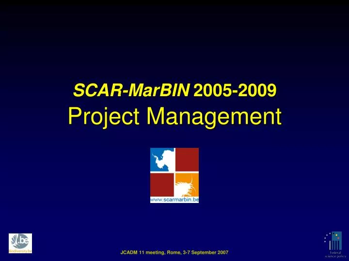 scar marbin 2005 2009 project management